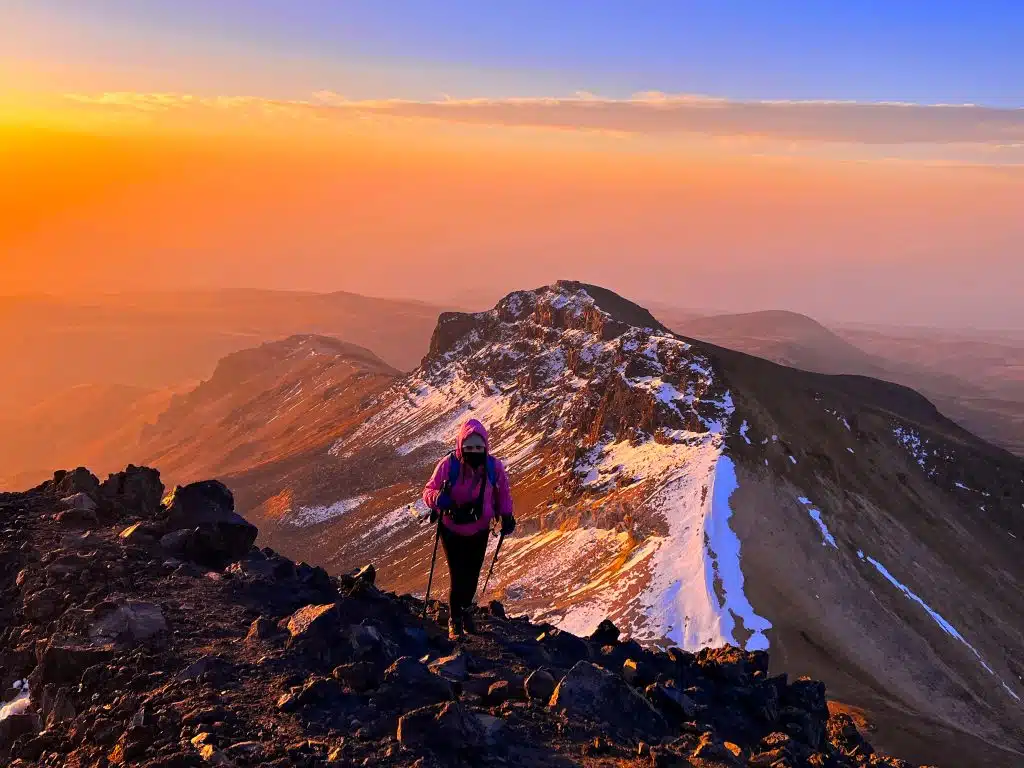 Aragats mountaint in armenia